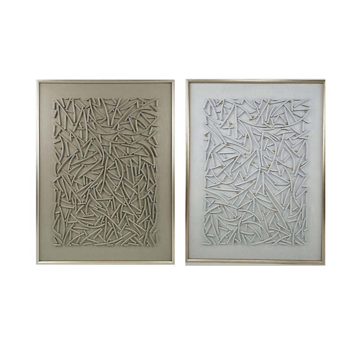 Håndmalet lærred - moderne vægkunst, 90 × 120 cm