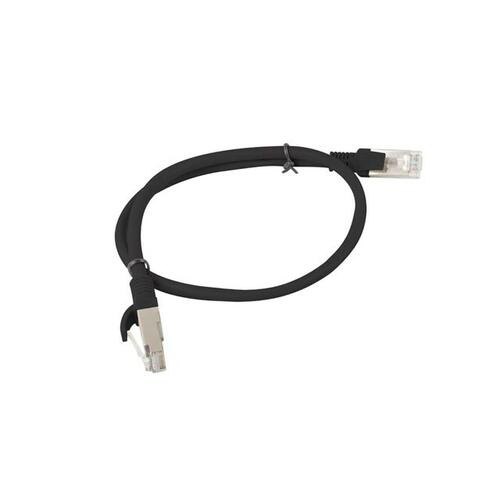UTP kategori 6 stift netværkskabel Lanberg PCU6-20CC-0050-BK Sort 50 cm