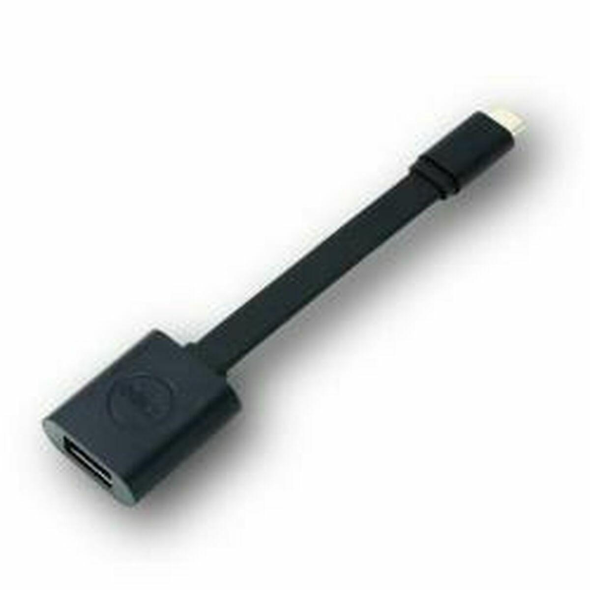 USB-C til USB-adapter Dell 470-ABNE Sort