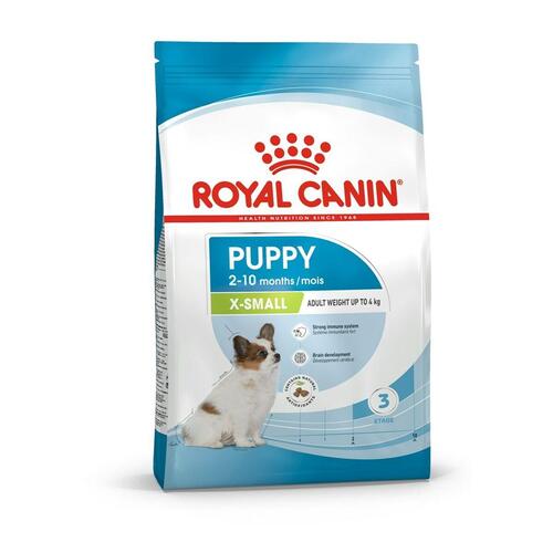 Foder Royal Canin X-Small Puppy Fugle 500 g