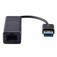 USB til ethernet-adapter Dell 470-ABBT Sort