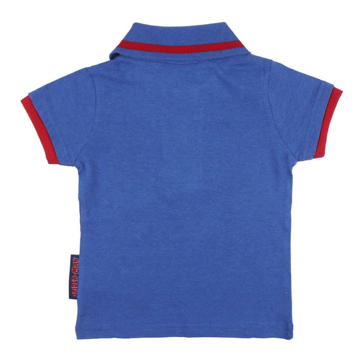 Børne Kortærmet T-shirt Spider-Man Blå 5 år