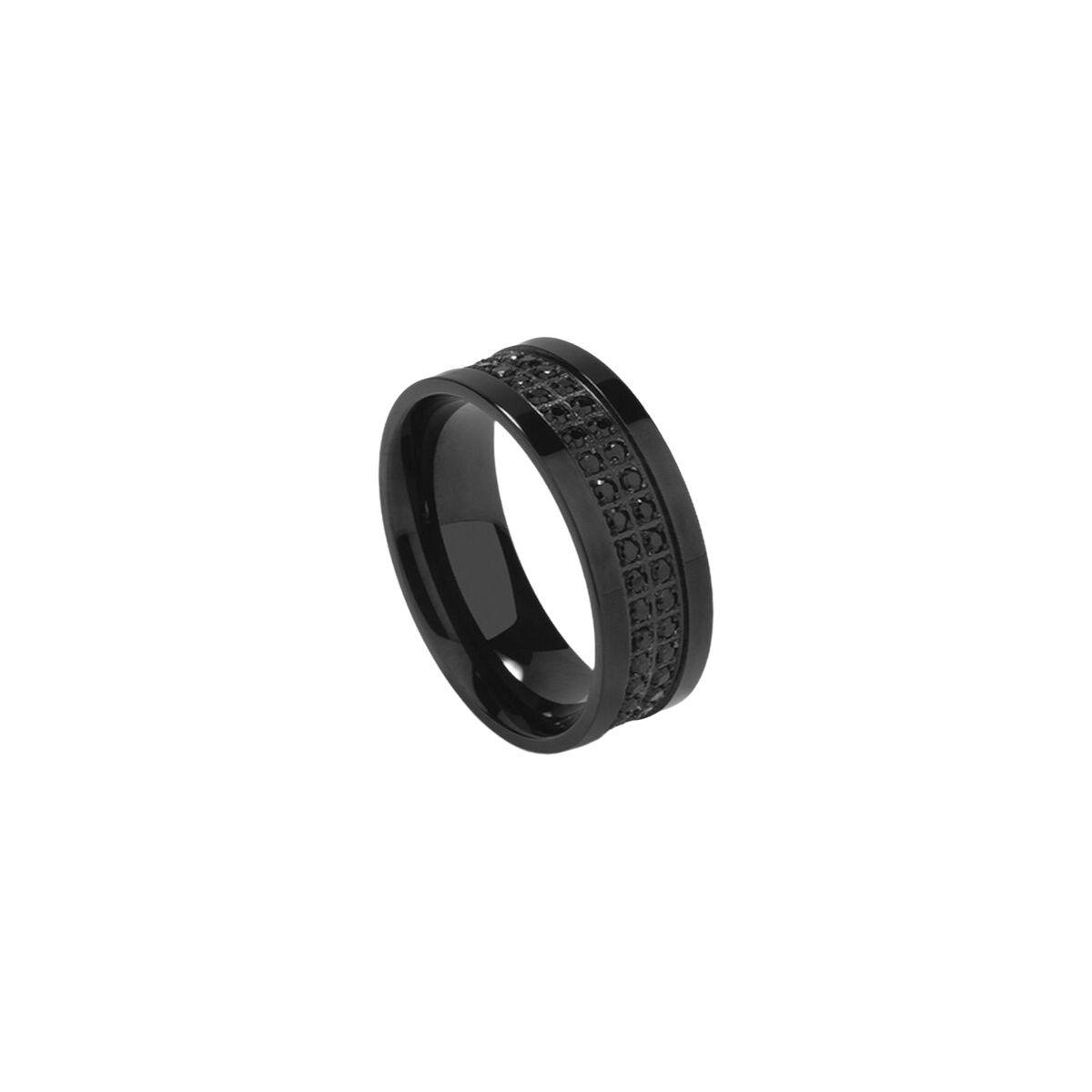 Radiant herre-ring RH000183-24 - sort, str. 24