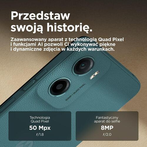 Smartphone Motorola PB6L0033RO 6,67" 4 GB RAM 128 GB Grøn