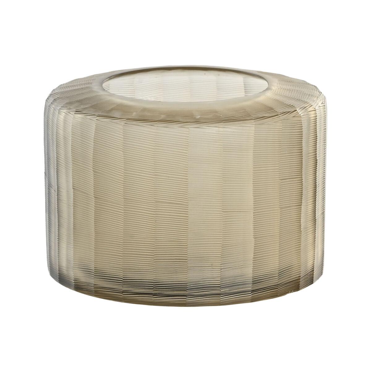 Vase i krystal - moderne, 18 x 18 x 12 cm