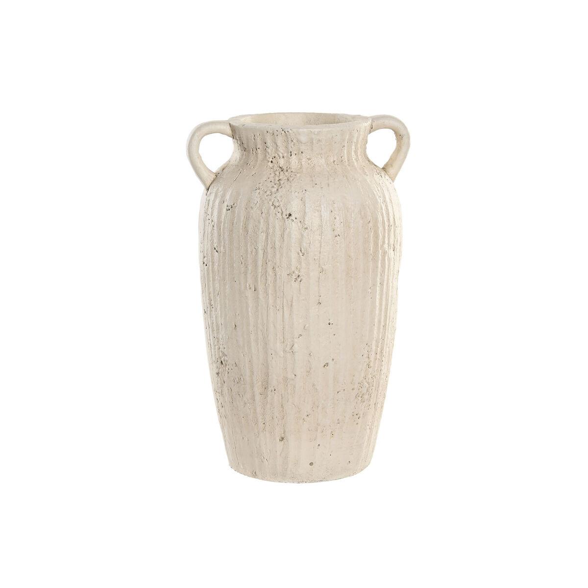 Vase - hvid magnesium, 23,5 × 21,5 × 37,5 cm