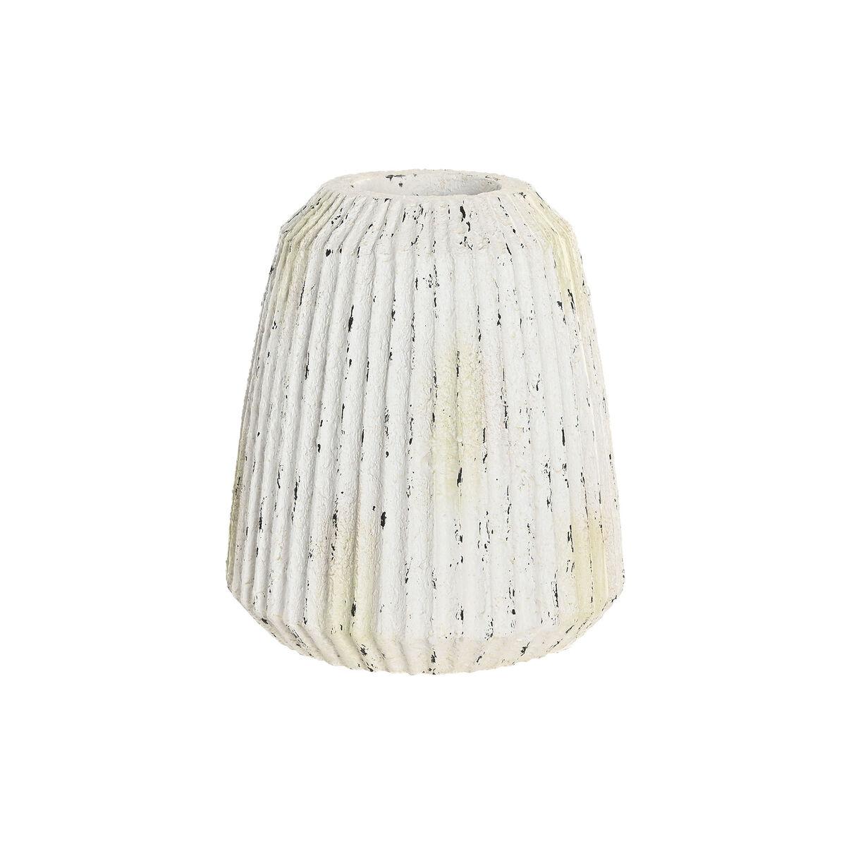 Vase - hvid magnesium, 28,5 × 28,5 × 32,5 cm