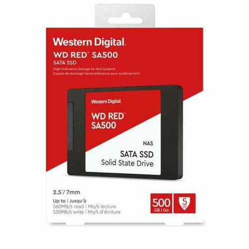 Harddisk SSD Western Digital WDS500G1R0A 500 Gb 2,5" SSD 500 GB SSD