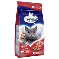 Kattemad Prevital Beef 1,4 Kg