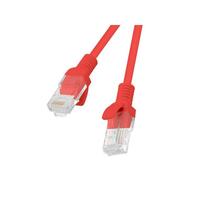 UTP kategori 5 stift netværkskabel Lanberg PCU5-20CC-0025-R Rød 25 cm