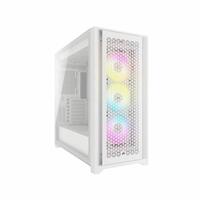 ATX Semi-tårn kasse Corsair 5000D RGB Hvid Multifarvet