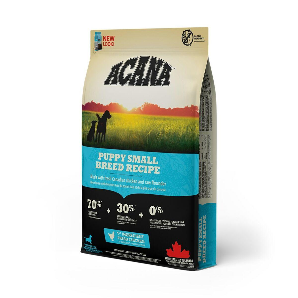 Foder Acana Heritage Puppy Small Breed Voksen Kylling 6 Kg