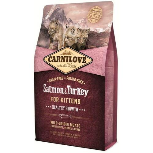 Kattemad Carnilove Laksefarvet Kalkun 6 Kg
