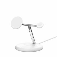 Trådløs oplader med mobilholder Belkin WIZ023VFWH Sort 15 W