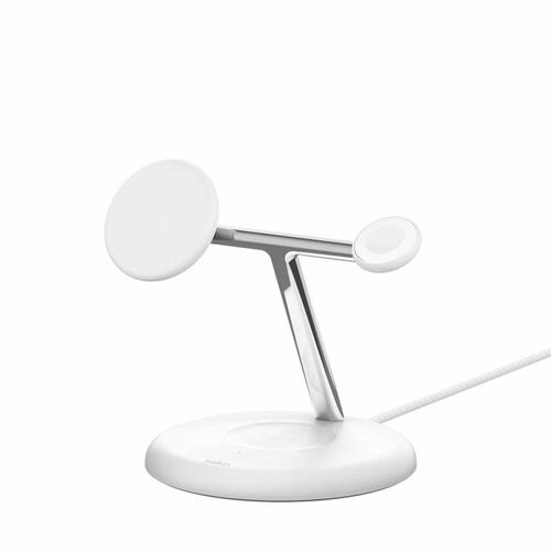 Trådløs oplader med mobilholder Belkin WIZ023VFWH Sort 15 W