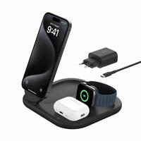 Trådløs oplader Belkin WIZ029VFBK Sort 15 W (1 enheder)