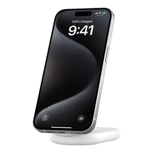 Trådløs oplader Belkin WIB007HQWH Hvid 15 W (1 enheder)