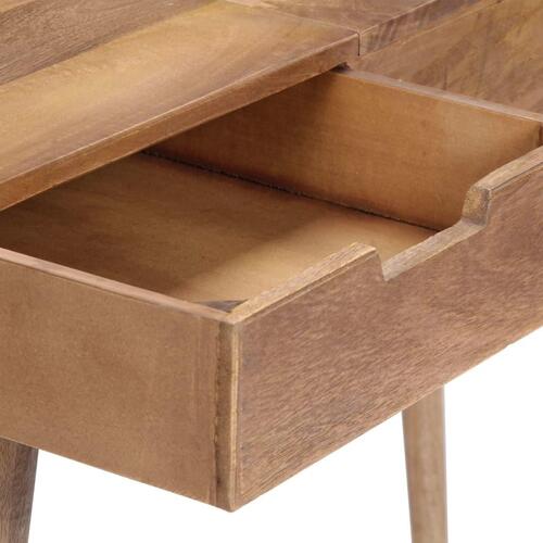 Kosmetikbord i massivt mangotræ 112 x 45 x 76 cm