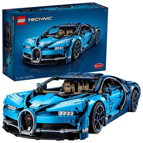 Playset Lego Technic: Bugatti Chiron 42083 3599 Dele 32 x 14 x 56 cm