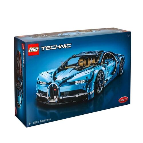 Playset Lego Technic: Bugatti Chiron 42083 3599 Dele 32 x 14 x 56 cm