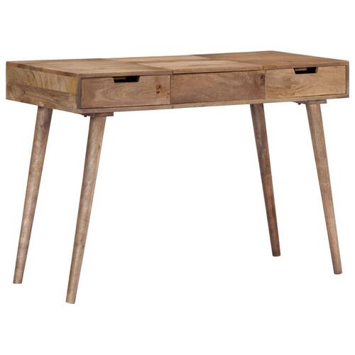 Kosmetikbord i massivt mangotræ 112 x 45 x 76 cm