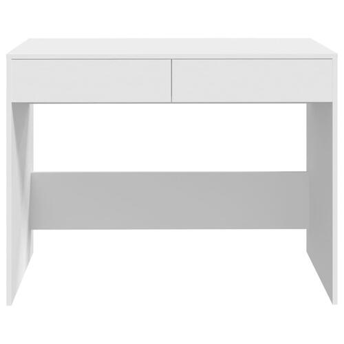 Skrivebord 101x50x76,5 cm spånplade hvid (OUTLET A)