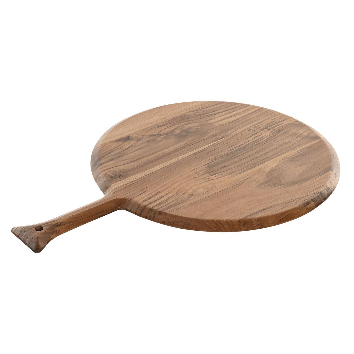 Skærebræt i teak, Natur - 46 × 33 × 1,6 cm