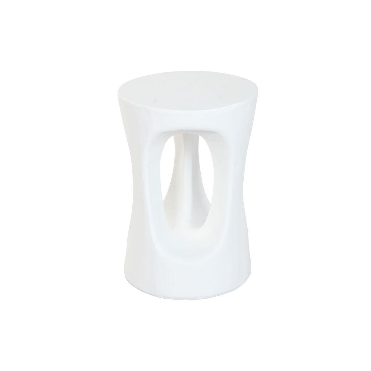 Sofabord - hvid, 35,5 × 35,5 × 51 cm