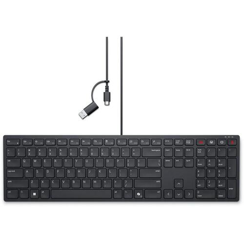 Tastatur Dell KB525C Sort QWERTY