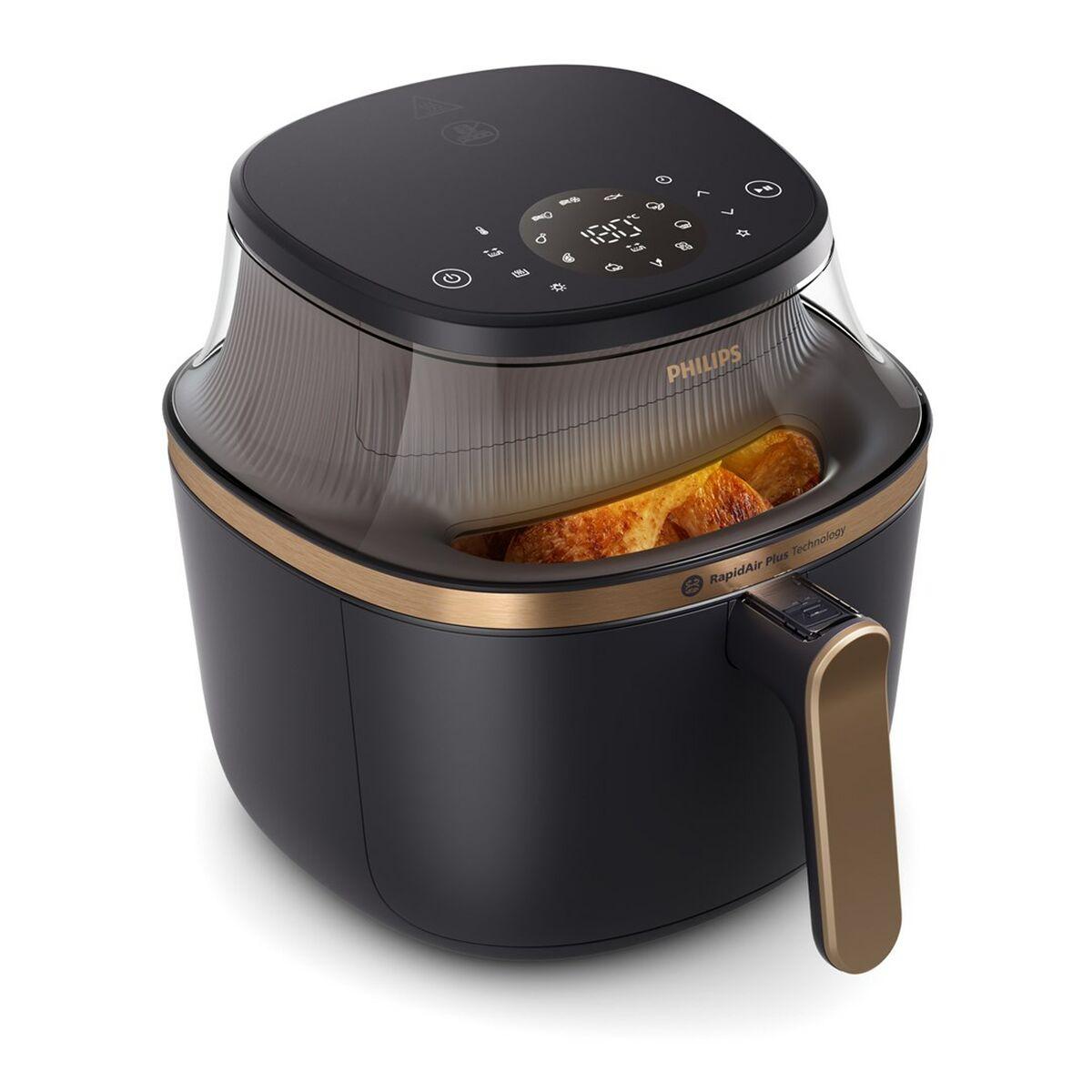 Airfryer Philips NA342/00 Sort Guld 2000 W 1,4 Kg 7,2 L