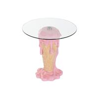 Sofabord Home ESPRIT Pink 48 x 48 x 49 cm