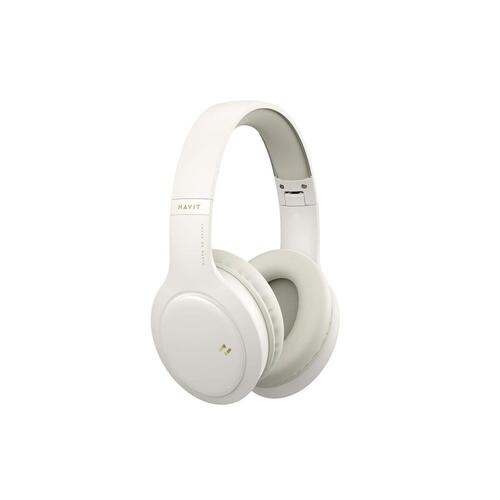 Bluetooth Hovedbånd Hovedtelefoner Havit H633BT Beige