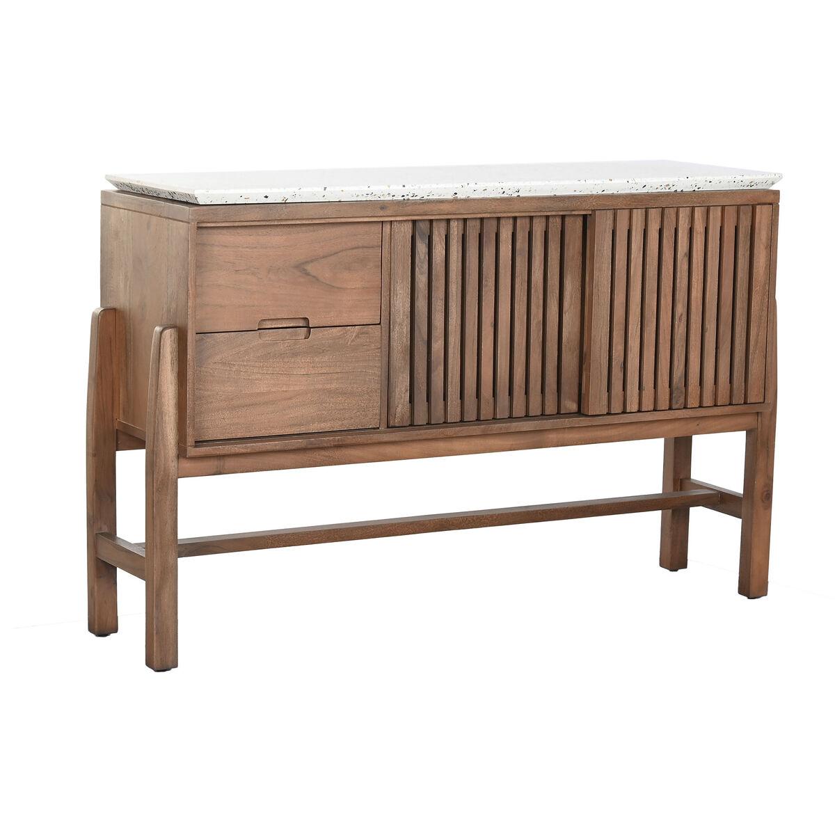 Hallbord/konsolebord - brun akacie, 125 × 46 × 92 cm