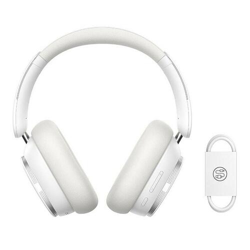 Bluetooth Hovedbånd Hovedtelefoner Baseus Bowie H1 Pro Hvid