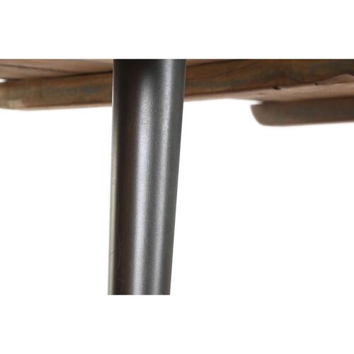 Spisebord Home ESPRIT Sort Natur Jern Genbrugt Træ 180 x 90 x 76 cm