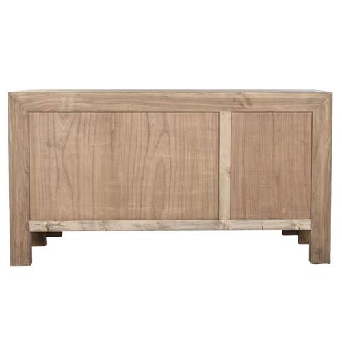 Skænk Home ESPRIT Natur Elmetræ 145 x 40 x 81 cm