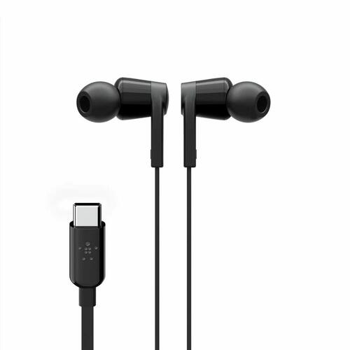Hovedtelefoner Belkin G3H0002BTBLK Sort (Sort)