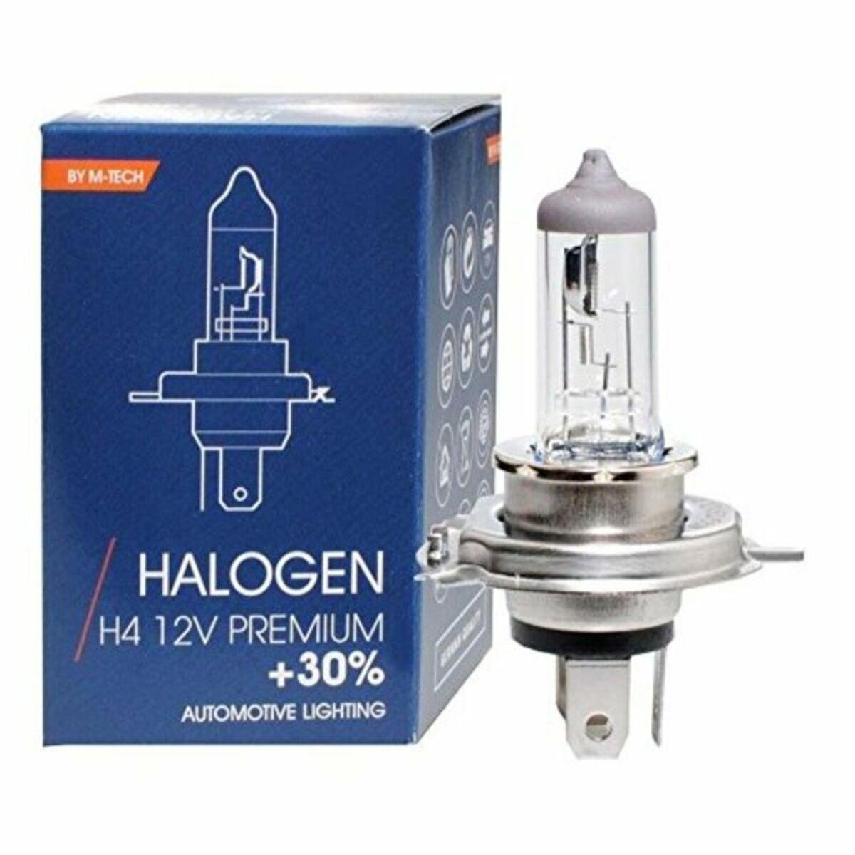 M-Tech Z104 H4 halogenpære 12 V 55 W - klar