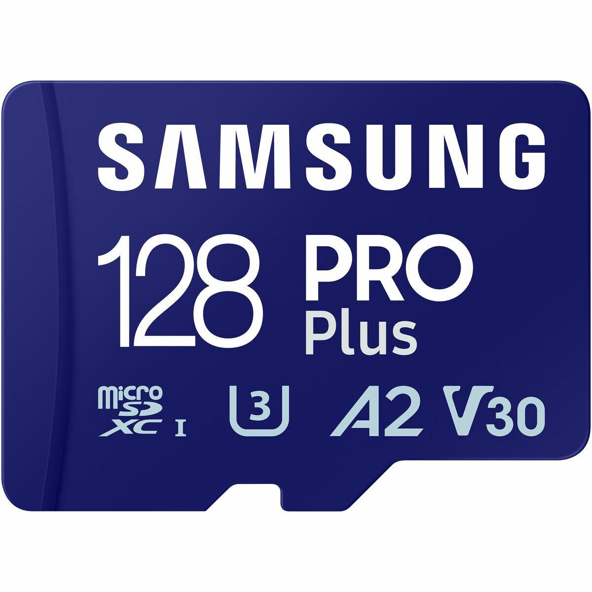 Mikro-SD-hukommelseskort med adapter Samsung MB-MD128SA/EU 128 GB