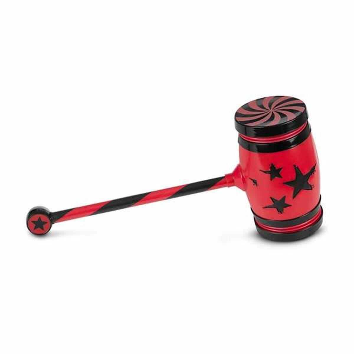 Kostumetilbehør hammer - , rød, str. M (82 × 31 × 16 cm)