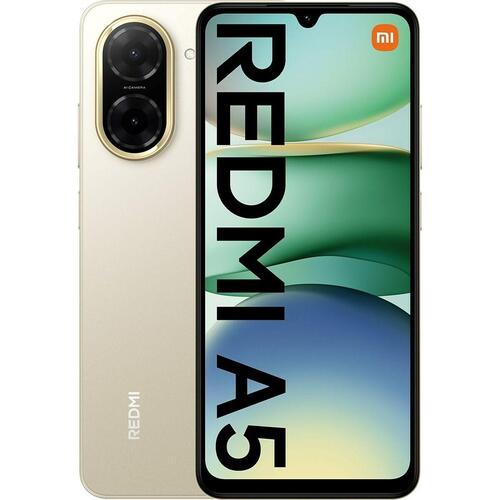 Xiaomi smartphone 6,88" 3 GB/64 GB - Guld/Sand (Unisoc)
