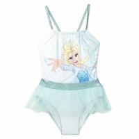 Badedragt til piger Frozen Turkisblå 4 år