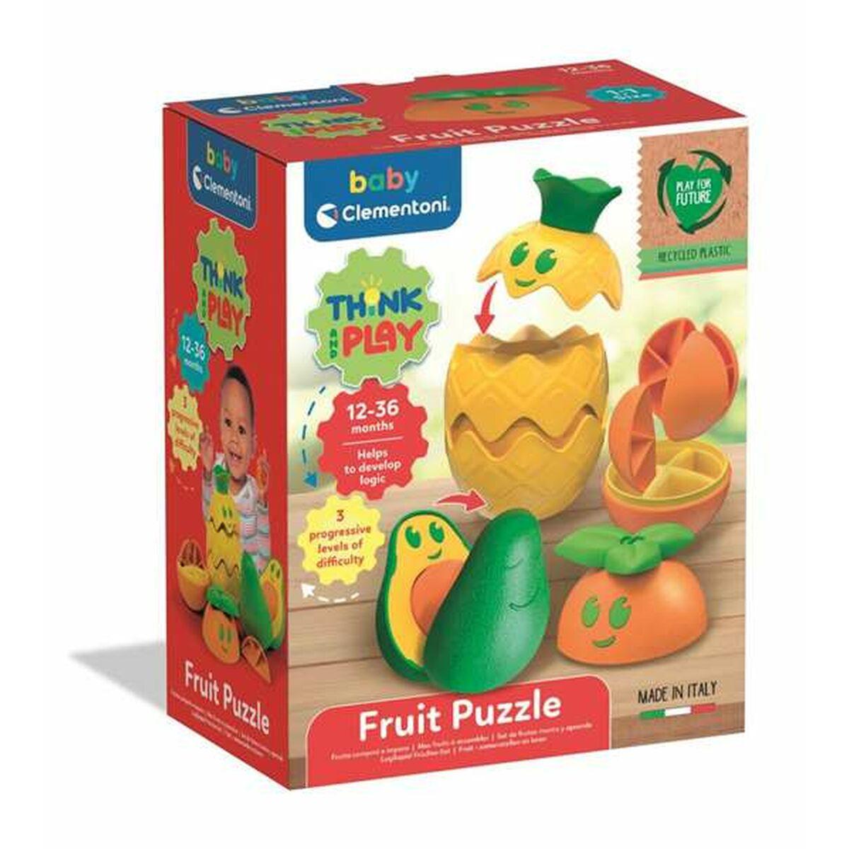 Clementoni Baby Fruit Puzzle - Børne puslespil med frugter
