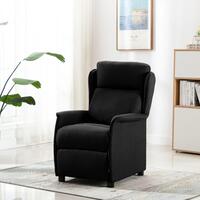 Møbler Sort Polyester Standard Rektangulær Moderne Ergonomisk