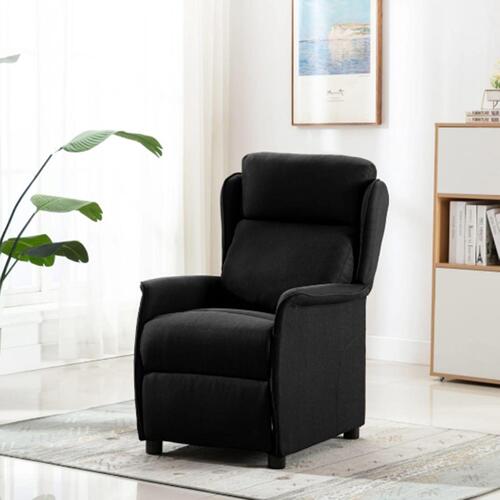 Møbler Sort Polyester Standard Rektangulær Moderne Ergonomisk