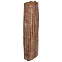 Hegnspanel Brun Træ 600 x 100 cm Holdbar Udendørs hegn