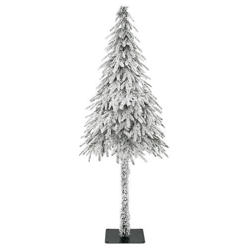 Hvidt juletræ Hvidt PVC 150 cm Hvidt juletræ Kegleformet