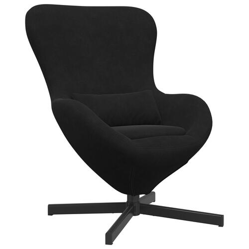 Ægge Stole Sort Velvet