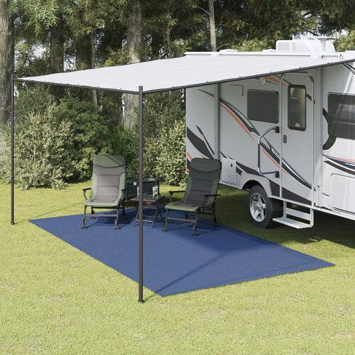 Teltgarniture Antracit 4x2 m Blå Polyethylen 8 x 3.5 m