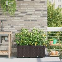 Haveplanter med Vanding System 2 stk Brun